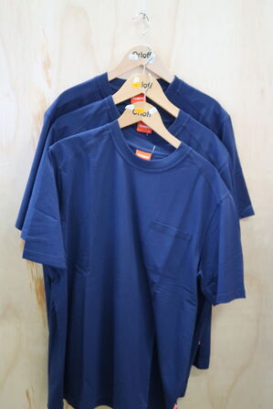 3 stk. Kansas | T-shirt 7391 | Mørk marine | XL