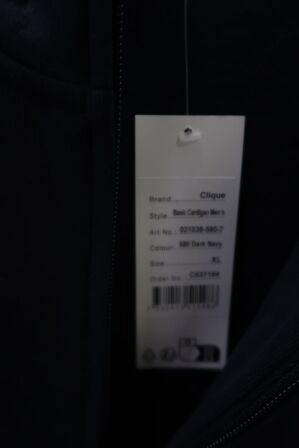 1 stk. Clique | Basic Cardigan | Mørk marine | XL