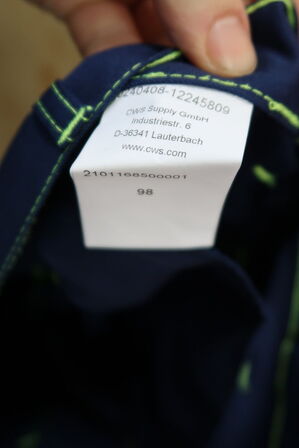 1 stk. Cws I Arbejdsbukser I Blå I 98