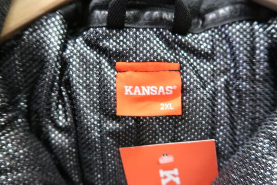 1 stk. Kansas | Icon X Vinterjakke, StormSafe | Sort | 2XL