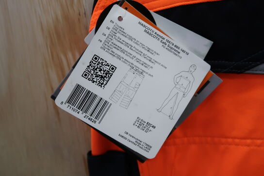 1 stk. Mascot | MASCOT® Kendal Bukser med knælommer | Orange/mørk marine | 82C49