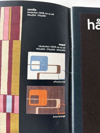 Gulvtæppe KILROY INDBO NEPAL Offwhite 200 x 300