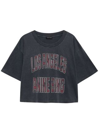 Johnny Cropped Tee ANINE BING Str.: L