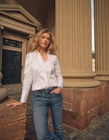 MMSybel Satin Shirt MOS MOSH Str.: XS