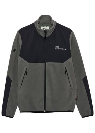 Blocked Zip Fleece HALO Str.: L