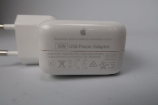 5 stk.  Original Apple 10W USB lader A1357
