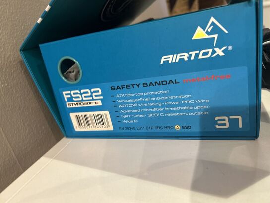 Airtox Sikkerhedssko, Str 37