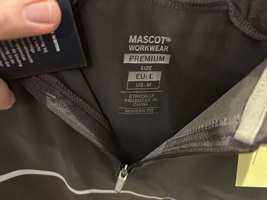 Mascot Polo med lynlås, Str L