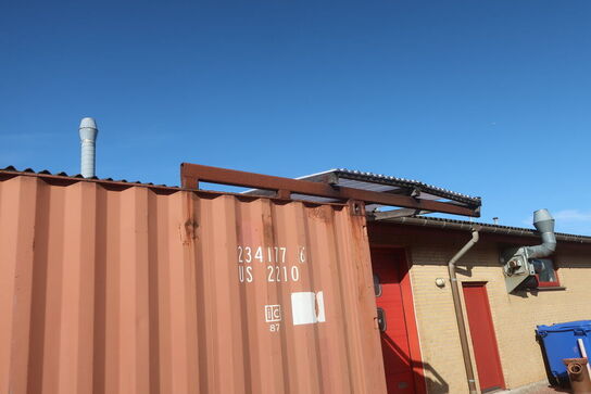 20" container med indhold