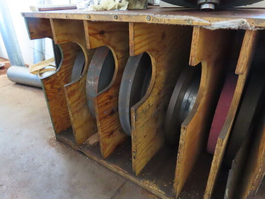 Rundslibemaskine, fabr. SCHAUDT, type A 801 N 2500 årg 1991