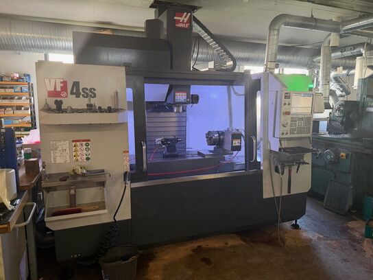 4 akset bearbejdningscenter, fabr. HAAS, type VF 4SS årg 2019 # KUN KØRT 332 timer