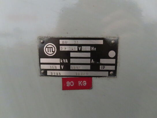 Rundslibemaskine m/innersliber, fabr. TOS, type BU 28 x 1000 årg 1982