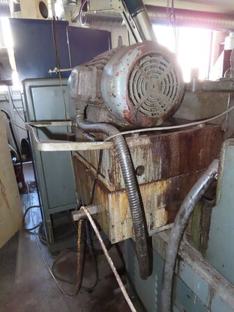 Rundslibemaskine, fabr. SCHAUDT, type AB 1000