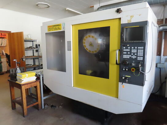 4 akset bearbejdningscenter, fabr. FANUC, type ROBODRILL Q T14 I AL årg 1999