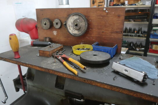 Tandhjulsfræsemaskine, fabr. MORAT, type ø 80