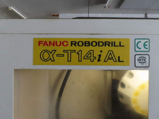 4 akset bearbejdningscenter, fabr. FANUC, type ROBODRILL Q T14 I AL årg 1999