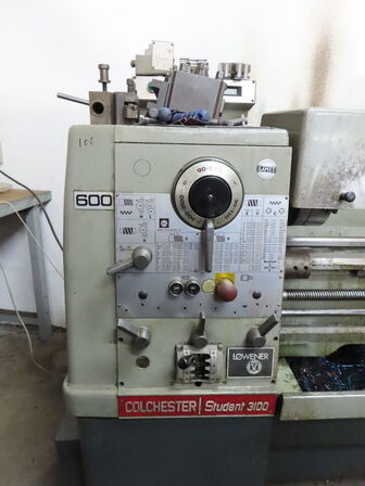 Drejebænk, fabr. COLCHESTER, type STUDENT 3100