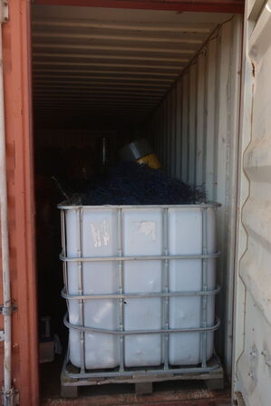 20" container med indhold