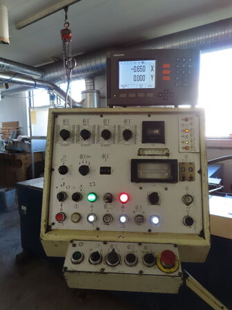 Rundslibemaskine, fabr. SCHAUDT, type A 801 N 2500 årg 1991