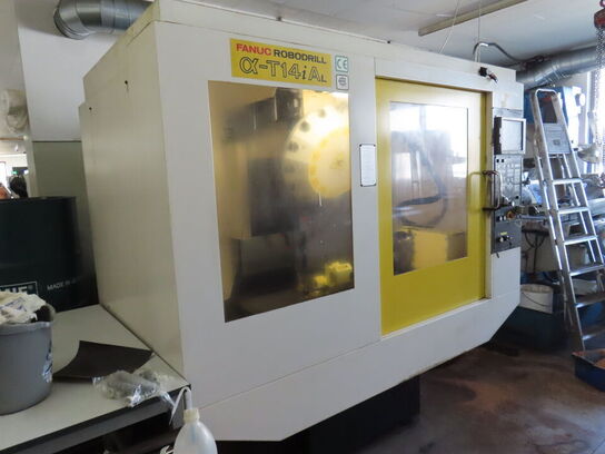 4 akset bearbejdningscenter, fabr. FANUC, type ROBODRILL Q T14 I AL årg 1999