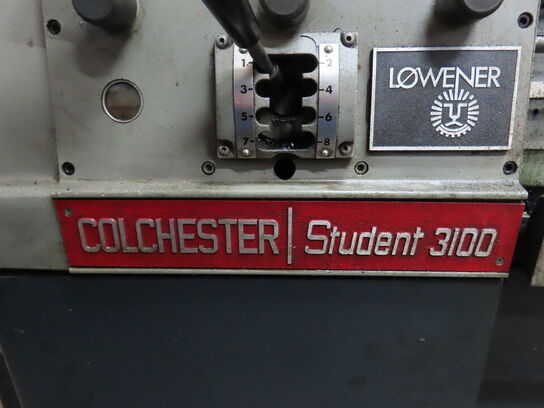 Drejebænk, fabr. COLCHESTER, type STUDENT 3100