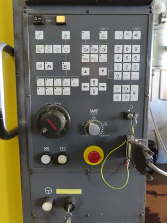 4 akset bearbejdningscenter, fabr. FANUC, type ROBODRILL Q T14 I AL årg 1999