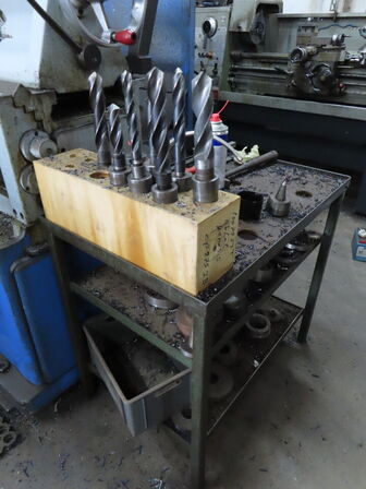 Drejebænk, fabr. CAVENEUVE, type HB 500 m/Digital Heidenhain årg 1995