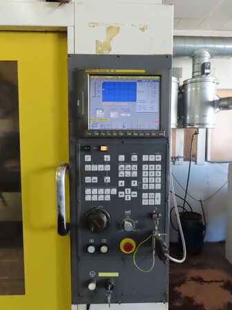 4 akset bearbejdningscenter, fabr. FANUC, type ROBODRILL Q T14 I AL årg 1999