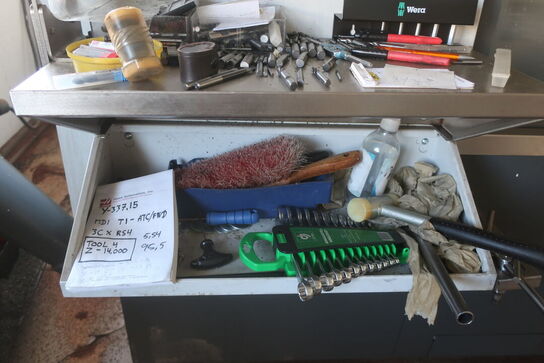 4 akset bearbejdningscenter, fabr. HAAS, type VF 4 SS årg 2013