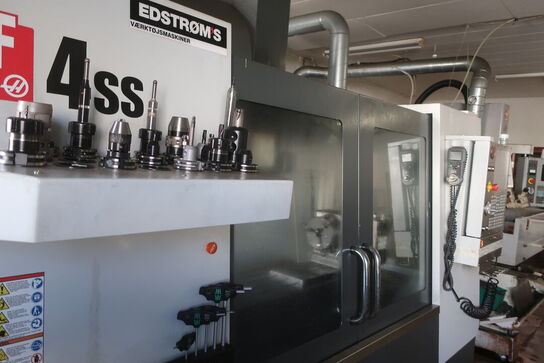 4 akset bearbejdningscenter, fabr. HAAS, type VF 4 SS årg 2013