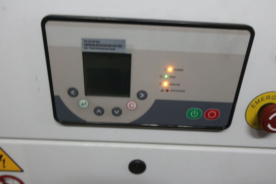 Skruekompressor, CHAMPION FM 07 RS, med filer og tank