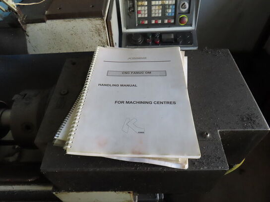 4 akset fræsemaskine, fabr. KONDIA, type K 600 årg 1999