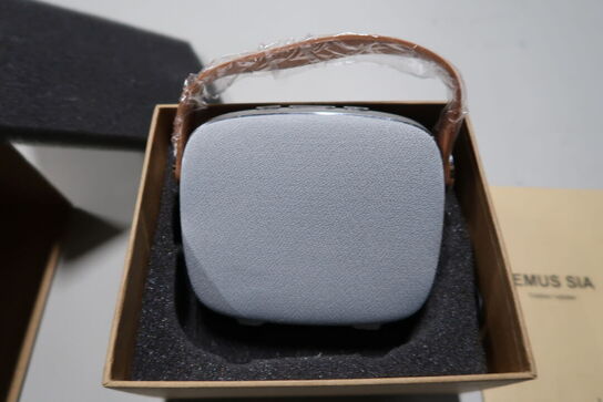 Transportabel højttaler LEMUS Sia Silver-Blue