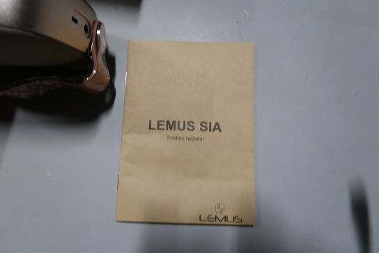 Transportabel højttaler LEMUS Sia Rose Gold