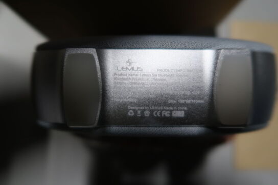 Transportabel højttaler LEMUS Sia Silver-Blue