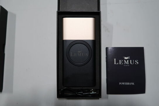 Powerbank 8000 mah LEMUS Gold