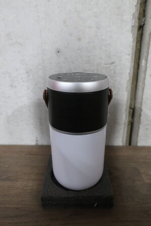 Transportabel højttaler/lampe LEMUS Glow 