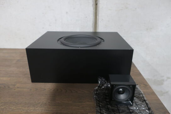 Højttalerpakke med diskant og aktiv subwoofer NJORD i350S