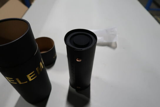 Transportabel højttaler LEMUS Vintage Black