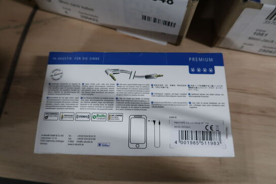 Mini-jack til Mini-jack kabel INAKUSTIK 