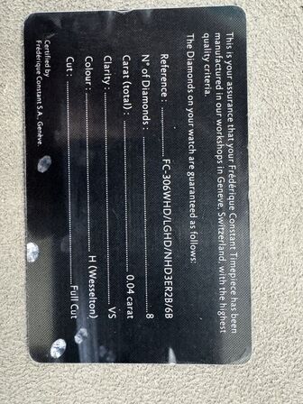 Armbåndsur FREDERIQUE CONSTANT FC-306WHD3ER2B