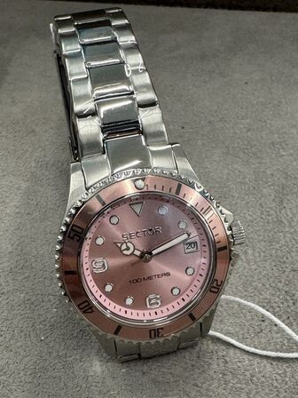 Armbåndsur SECTOR 230 36 MM 3H LIGHT ROSE DIAL SS BR