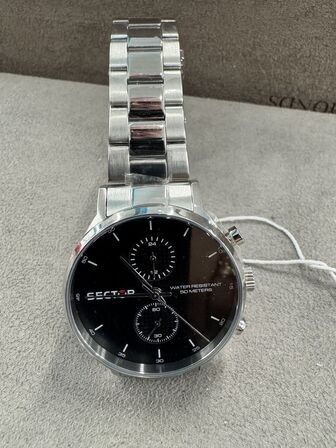 Armbåndsur SECTOR 270 39 MM MULT BLACK DIAL BR SS