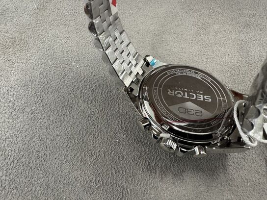 Armbåndsur SECTOR 230 43 MM CHR BLUE DIAL BRACELET SS