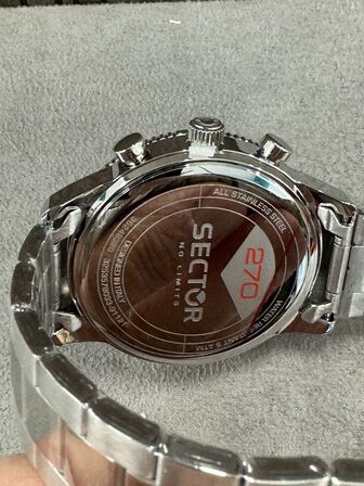 Armbåndsur SECTOR 270 45 MM MULT BLUE DIAL SS BR