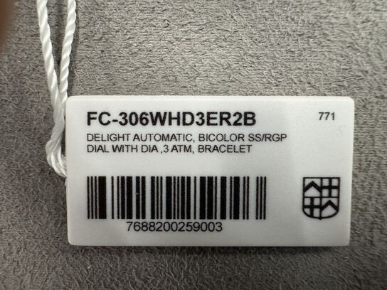 Armbåndsur FREDERIQUE CONSTANT FC-306WHD3ER2B