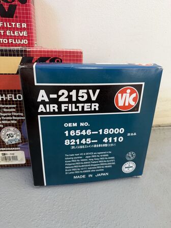 Air flow filter