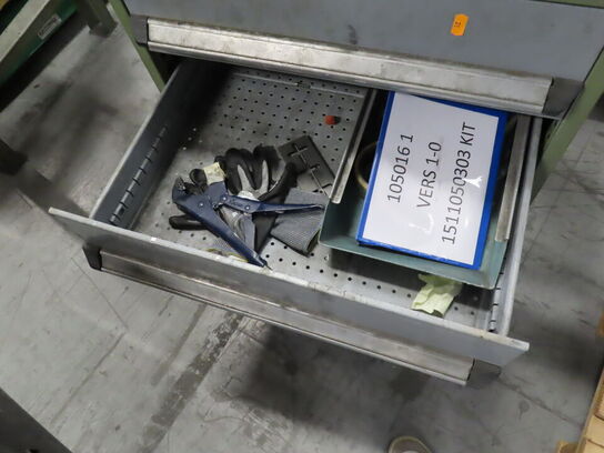 Værkstedsbord med skuffer