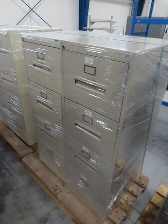 8 stk. Arkivskabe