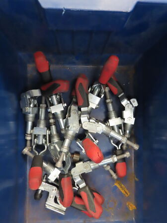 Palle med spænder/klæmmer